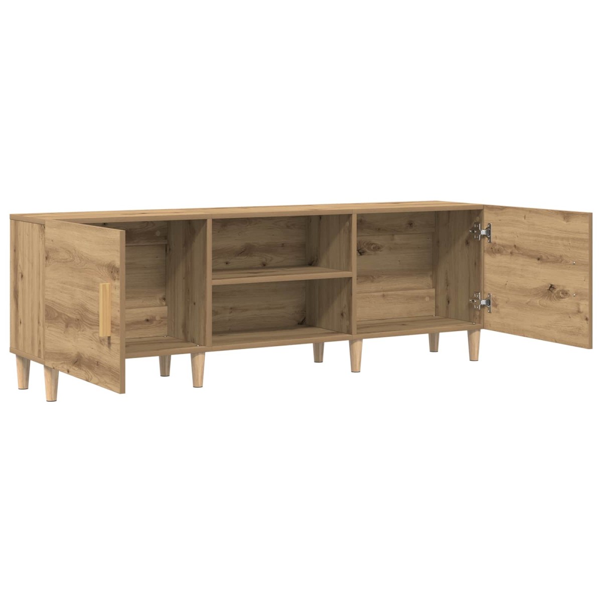 vidaXL Ντουλάπι TV 150 x 30 x 50 εκ artisan δρυς Επεξεργασμένο Ξύλο