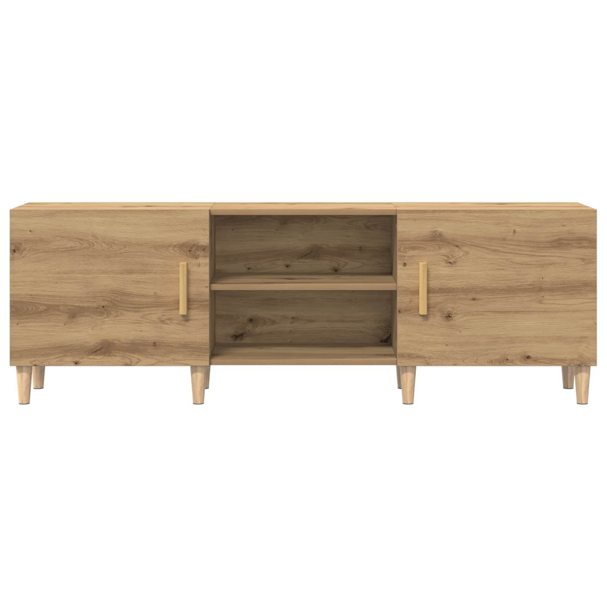 vidaXL Ντουλάπι TV 150 x 30 x 50 εκ artisan δρυς Επεξεργασμένο Ξύλο