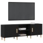 vidaXL Ντουλάπι TV 150 x 30 x 50 εκ Μαύρη Οξυά Επεξεργασμένο Ξύλο