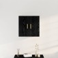 vidaXL Ντουλάπα Τοίχου 60 x 30 x 60 cm Επεξεργασμένο Ξύλο Μαύρη Οξυά
