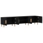 vidaXL Ντουλάπι TV 180 x 31,5 x 40 εκ. Μαύρη Οξυά Επεξεργασμένο Ξύλο