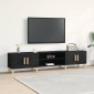 vidaXL Ντουλάπι TV 180 x 31,5 x 40 εκ. Μαύρη Οξυά Επεξεργασμένο Ξύλο