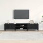 vidaXL Ντουλάπι TV 180 x 31,5 x 40 εκ. Μαύρη Οξυά Επεξεργασμένο Ξύλο