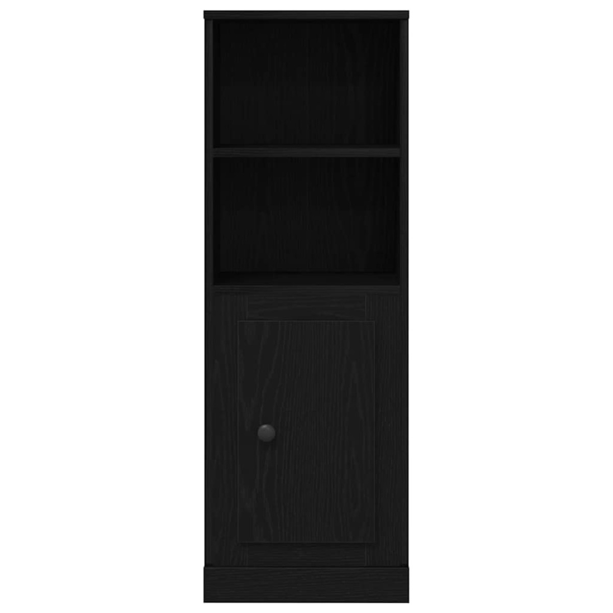 vidaXL Μπουφές Μαύρη Οξυά 36 x 35.5 x 103.5 εκ Επεξεργασμένο Ξύλο