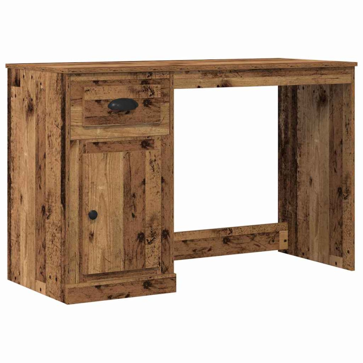 vidaXL Γραφείο Παλιό Ξύλο 50 x 115 x 75 εκ. Επεξεργασμένο Ξύλο