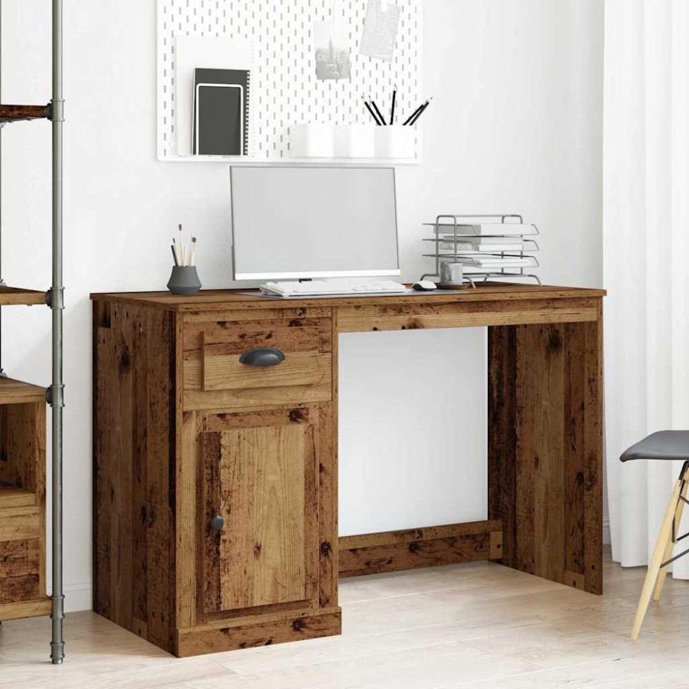 vidaXL Γραφείο Παλιό Ξύλο 50 x 115 x 75 εκ. Επεξεργασμένο Ξύλο