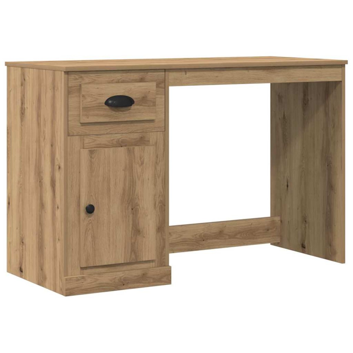 vidaXL Γραφείο Artisan Oak 50 x 115 x 75 εκ. Επεξεργασμένο Ξύλο