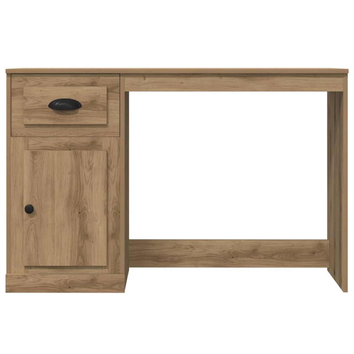 vidaXL Γραφείο Artisan Oak 50 x 115 x 75 εκ. Επεξεργασμένο Ξύλο