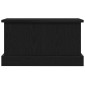 vidaXL Κουτί αποθήκευσης Μαύρη δρυς 50 x 30 x 28 cm Επεξεργασμένο Ξύλο