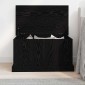 vidaXL Κουτί αποθήκευσης Μαύρη δρυς 70 x 40 x 38 cm Επεξεργασμένο Ξύλο