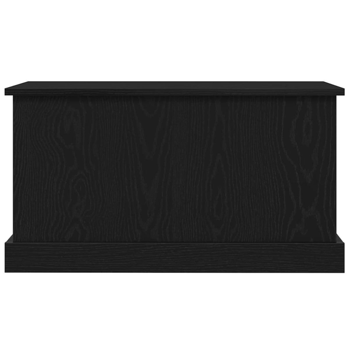 vidaXL Κουτί αποθήκευσης Μαύρη δρυς 70 x 40 x 38 cm Επεξεργασμένο Ξύλο