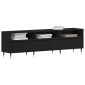 vidaXL Ντουλάπι TV 150 x 30 x 44,5 εκ. Μαύρη Οξυά Επεξεργασμένο Ξύλο