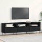 vidaXL Ντουλάπι TV 150 x 30 x 44,5 εκ. Μαύρη Οξυά Επεξεργασμένο Ξύλο
