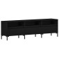 vidaXL Ντουλάπι TV 150 x 30 x 44,5 εκ. Μαύρη Οξυά Επεξεργασμένο Ξύλο