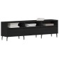 vidaXL Ντουλάπι TV 150 x 30 x 44,5 εκ. Μαύρη Οξυά Επεξεργασμένο Ξύλο