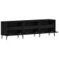 vidaXL Ντουλάπι TV 150 x 30 x 44,5 εκ. Μαύρη Οξυά Επεξεργασμένο Ξύλο