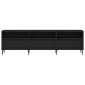 vidaXL Ντουλάπι TV 150 x 30 x 44,5 εκ. Μαύρη Οξυά Επεξεργασμένο Ξύλο