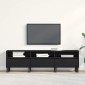 vidaXL Ντουλάπι TV 150 x 30 x 44,5 εκ. Μαύρη Οξυά Επεξεργασμένο Ξύλο