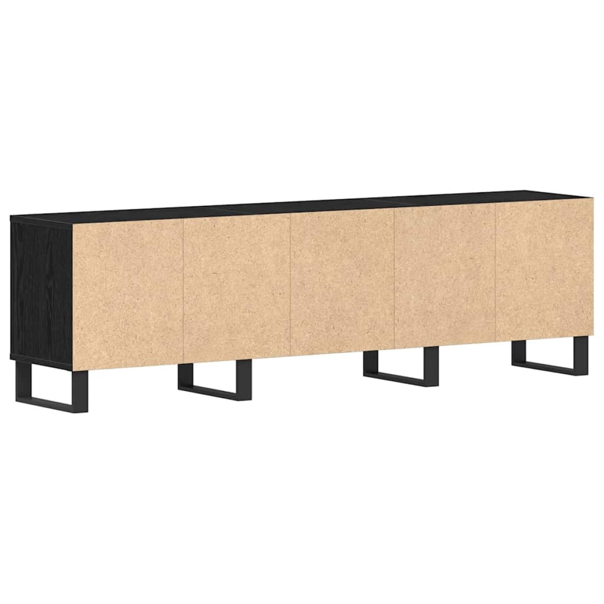 vidaXL Ντουλάπι TV 150 x 30 x 44,5 εκ. Μαύρη Οξυά Επεξεργασμένο Ξύλο