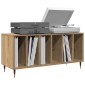 vidaXL Ντουλάπι δίσκων βινυλίου artisan δρυς 100 x 38 x 48 εκ.