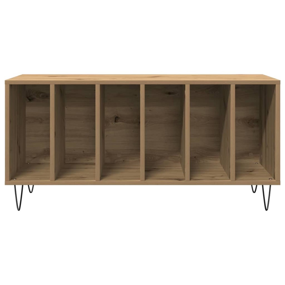vidaXL Ντουλάπι δίσκων βινυλίου artisan δρυς 100 x 38 x 48 εκ.