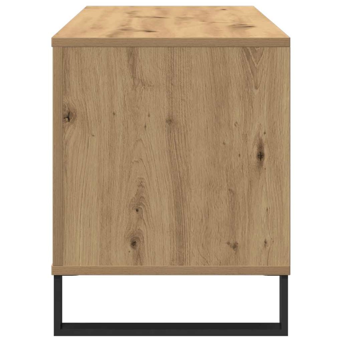 vidaXL Ντουλάπι δίσκων βινυλίου artisan δρυς 100 x 38 x 48 εκ.