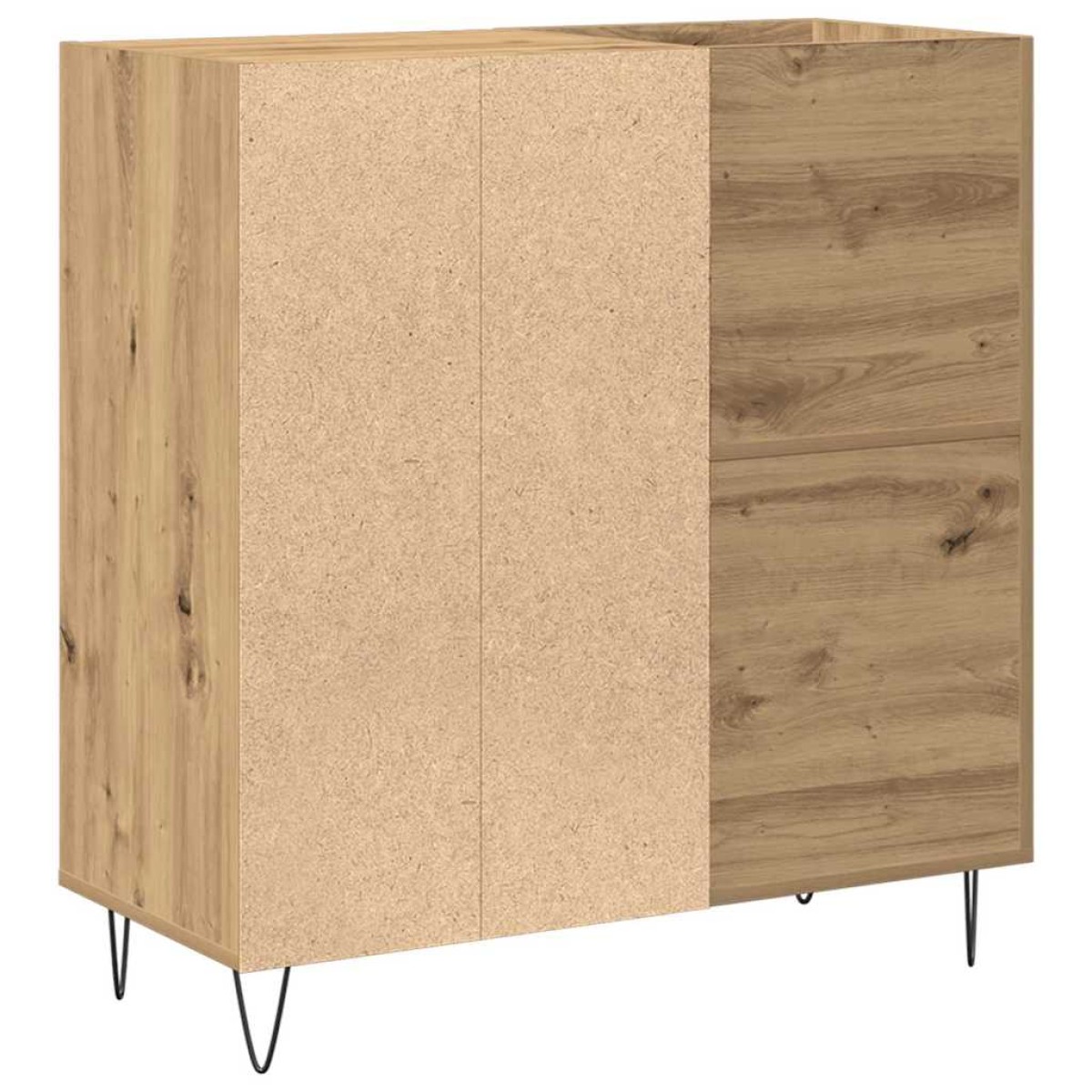 vidaXL Ντουλάπι δίσκων βινυλίου artisan δρυς 85 x 38 x 89 εκ.