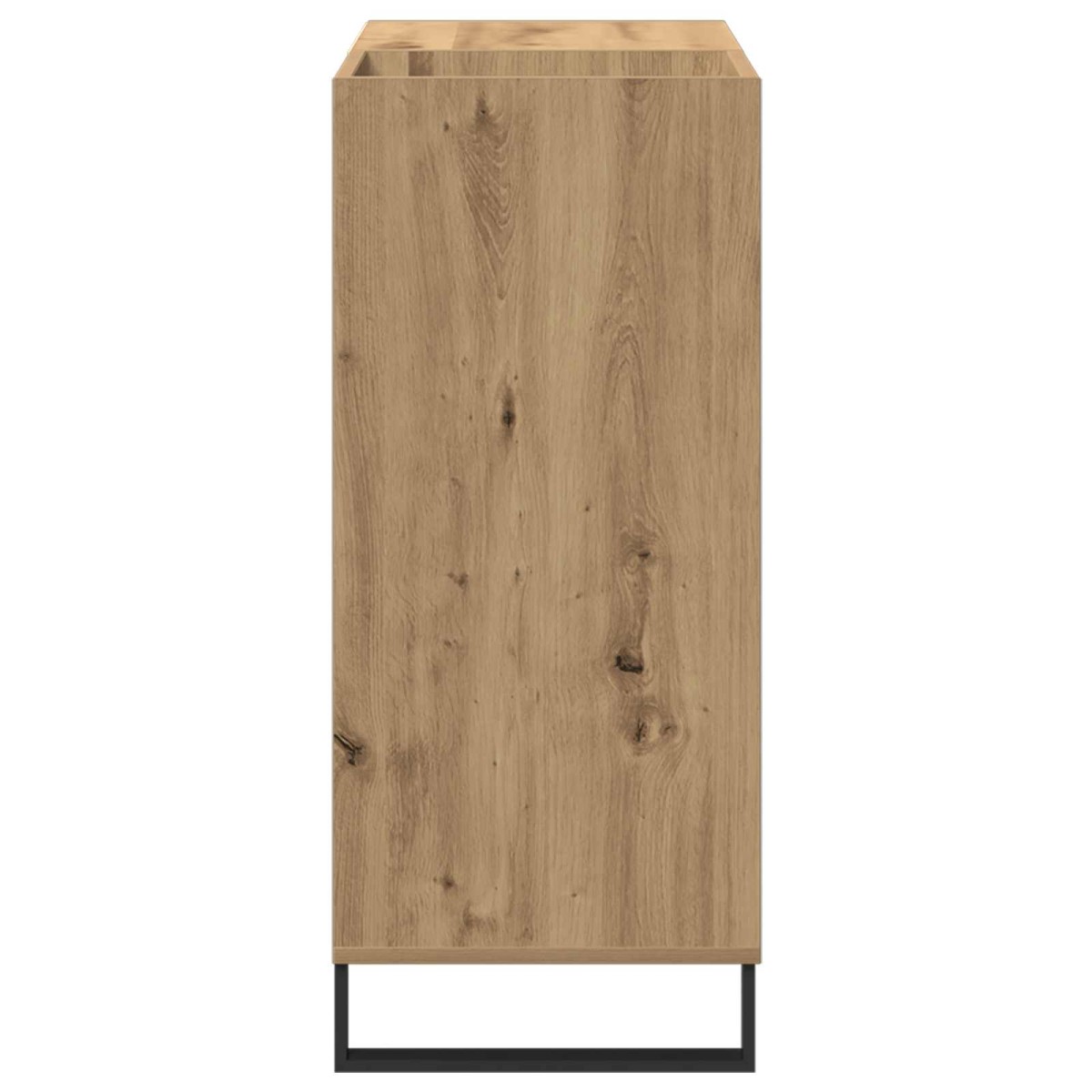 vidaXL Ντουλάπι δίσκων βινυλίου artisan δρυς 84,5 x 38 x 89 εκ