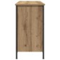 vidaXL Σετ επίπλου τηλεόρασης 101 x 35 x 65 εκ Artisan Oak
