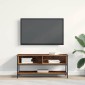 vidaXL Σετ επίπλου τηλεόρασης 100 x 35 x 45 εκ. Παλιό Ξύλο