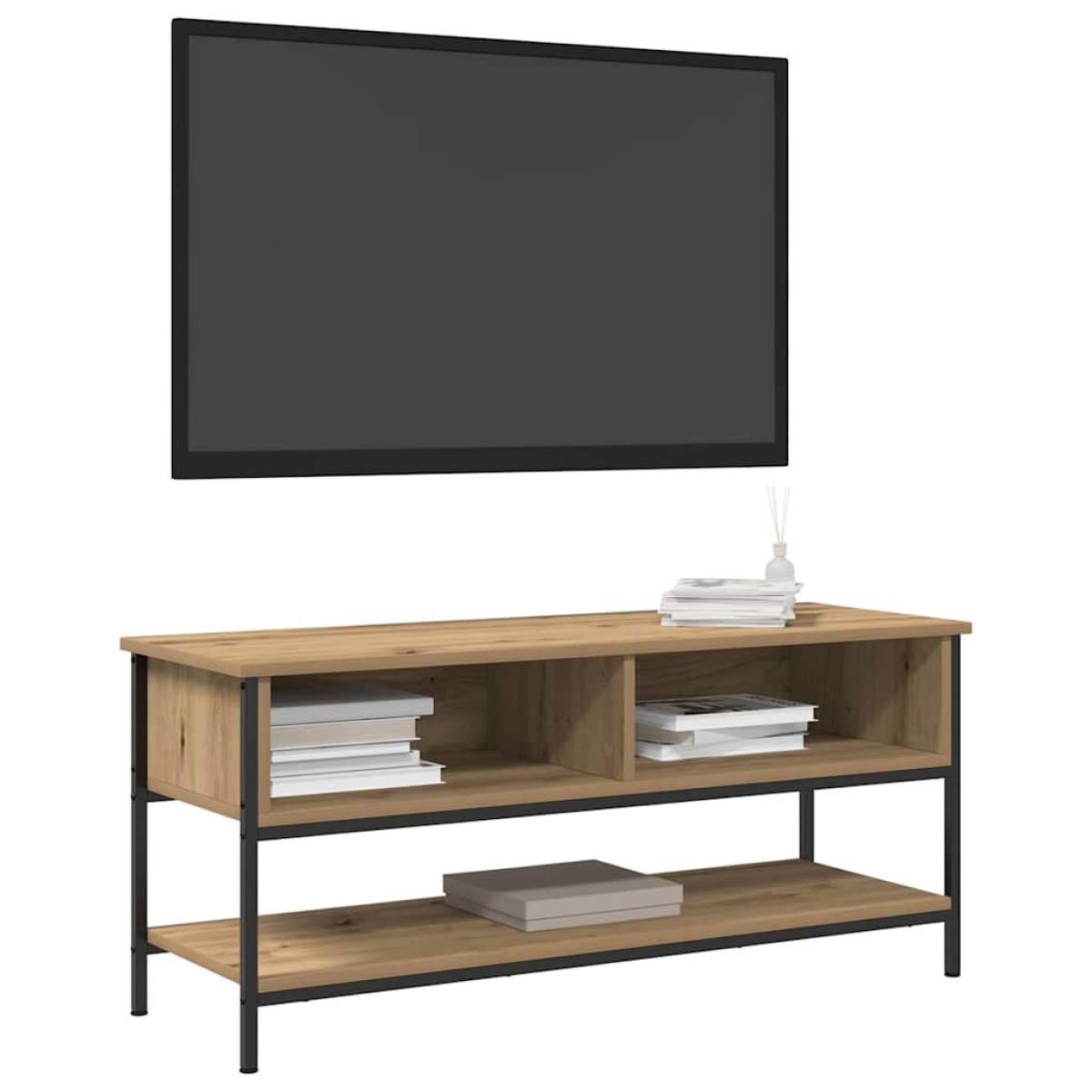 vidaXL Σετ επίπλου τηλεόρασης 100 x 35 x 45 εκ. Artisan Oak