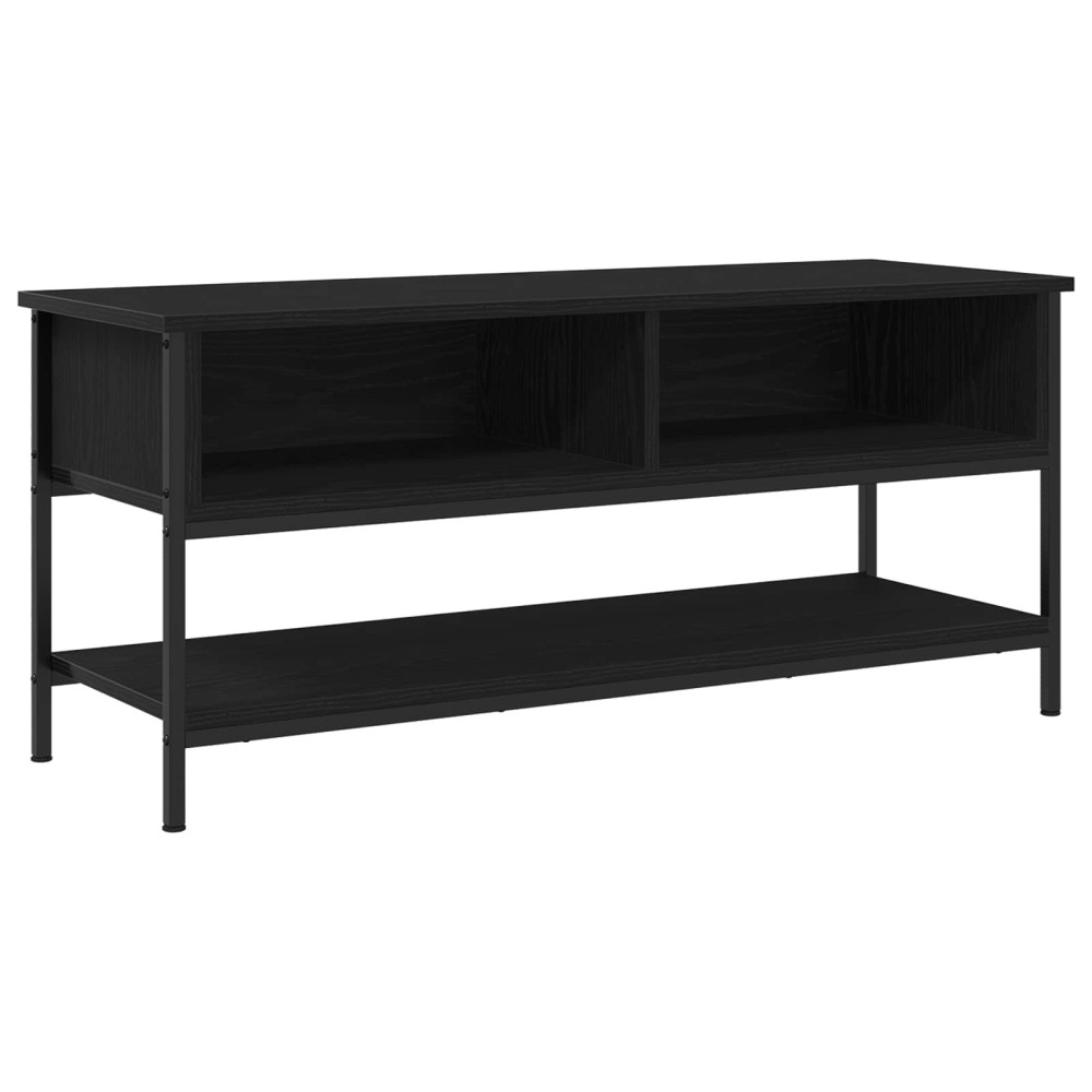vidaXL Σετ επίπλου τηλεόρασης 100 x 35 x 45 εκ. Μαύρη Οξυά