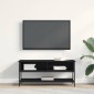 vidaXL Σετ επίπλου τηλεόρασης 100 x 35 x 45 εκ. Μαύρη Οξυά