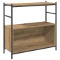 vidaXL Ράφι Βιβλίων 80 x 30 x 78,5 εκ Επεξεργασμένο Ξύλο Artisan Oak