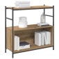 vidaXL Ράφι Βιβλίων 80 x 30 x 78,5 εκ Επεξεργασμένο Ξύλο Artisan Oak