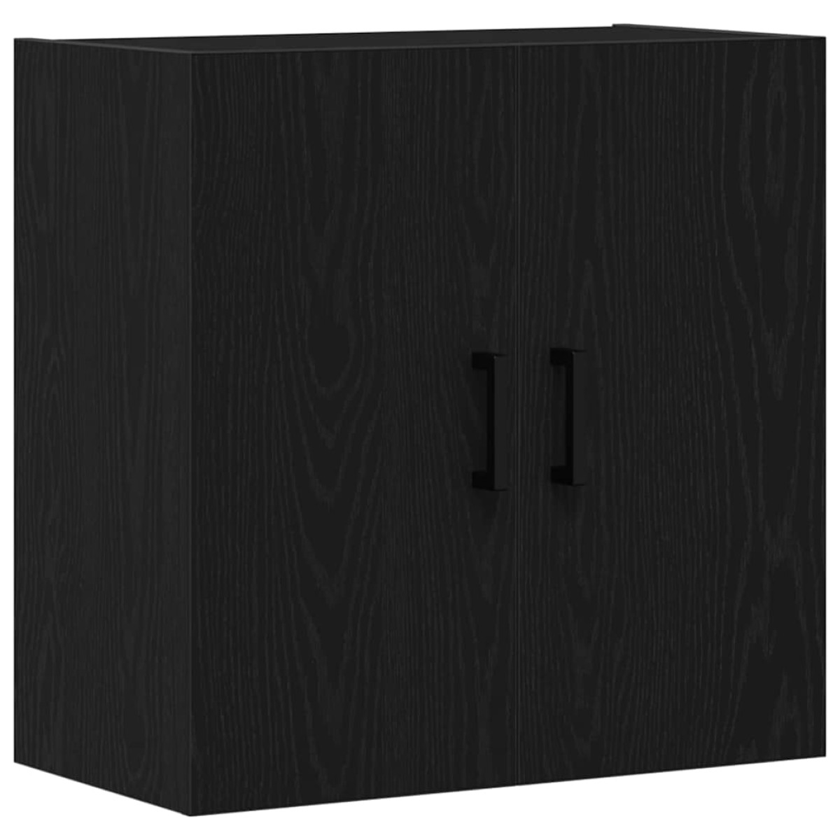 vidaXL Ντουλάπα τοίχου 60 x 31 x 60 εκ. Επεξεργασμένο Ξύλο Μαύρη Οξυά