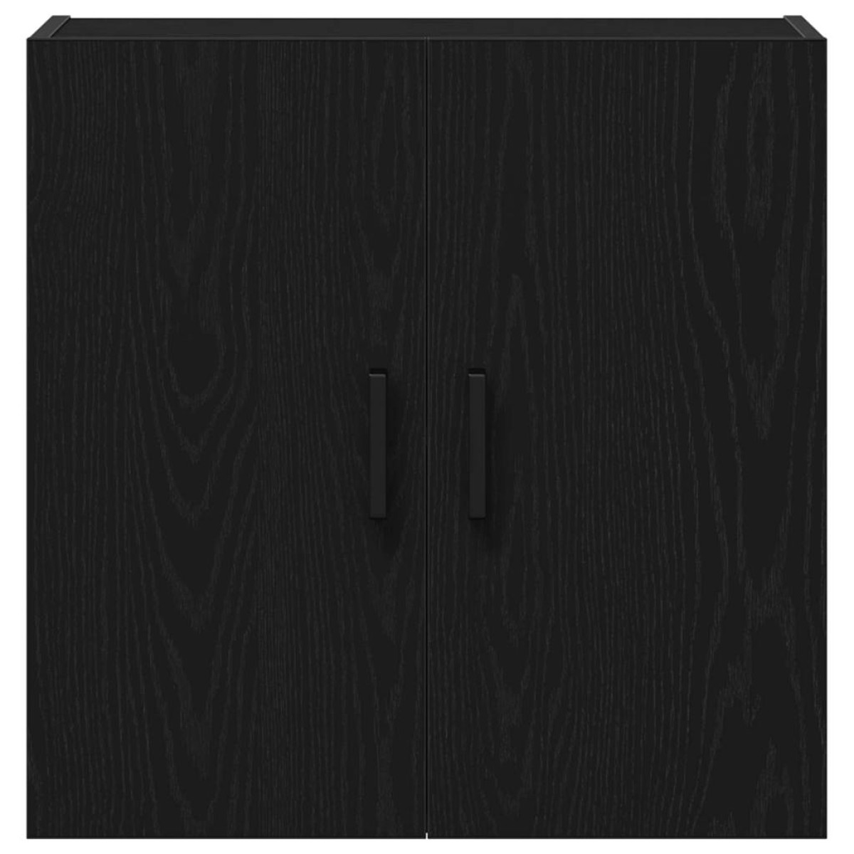 vidaXL Ντουλάπα τοίχου 60 x 31 x 60 εκ. Επεξεργασμένο Ξύλο Μαύρη Οξυά