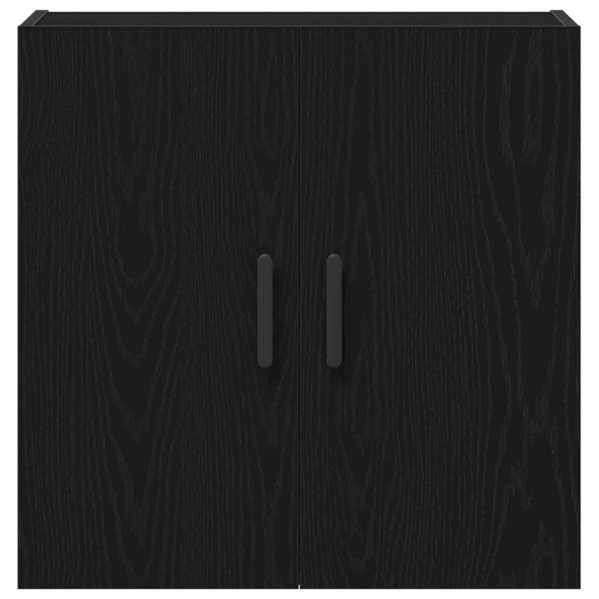 vidaXL Ντουλάπα τοίχου 60 x 31 x 60 εκ. Επεξεργασμένο Ξύλο Μαύρη Οξυά