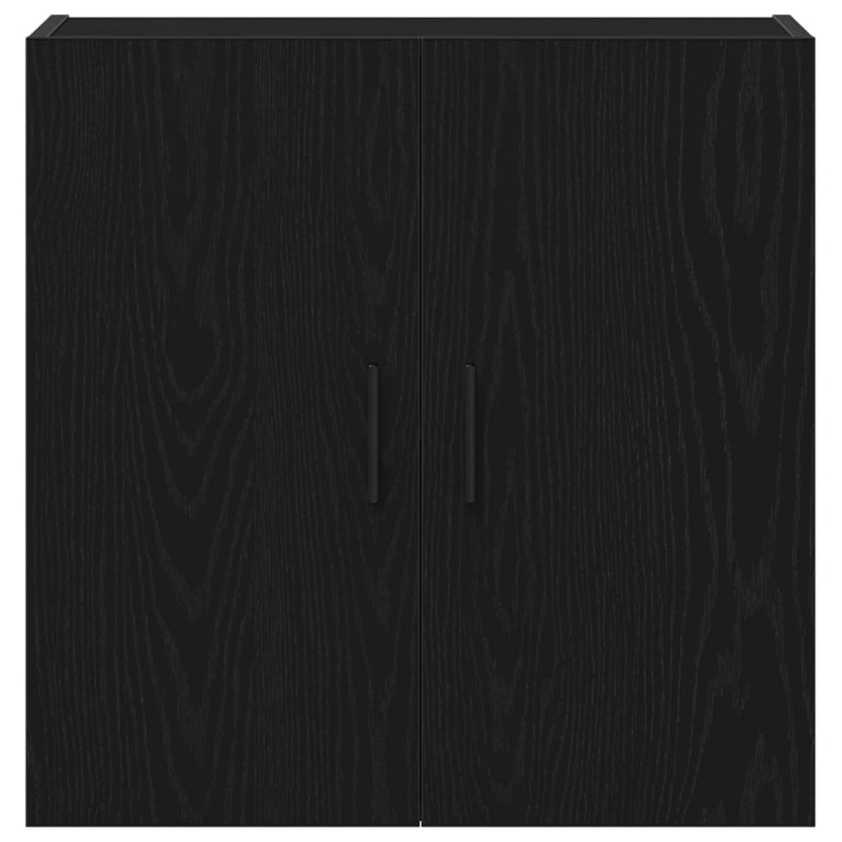 vidaXL Ντουλάπα τοίχου 60 x 31 x 60 εκ. Επεξεργασμένο Ξύλο Μαύρη Οξυά