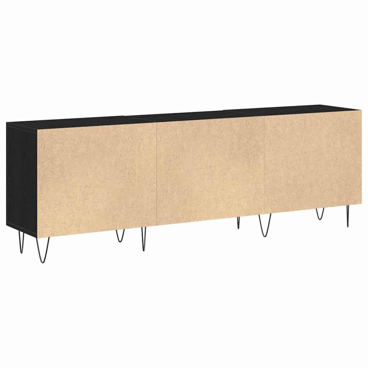 vidaXL Σετ επίπλου τηλεόρασης 150 x 30 x 50 cm Μαύρη Οξυά
