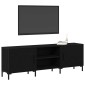 vidaXL Σετ επίπλου τηλεόρασης 150 x 30 x 50 cm Μαύρη Οξυά