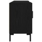 vidaXL Σετ επίπλου τηλεόρασης 150 x 30 x 50 cm Μαύρη Οξυά