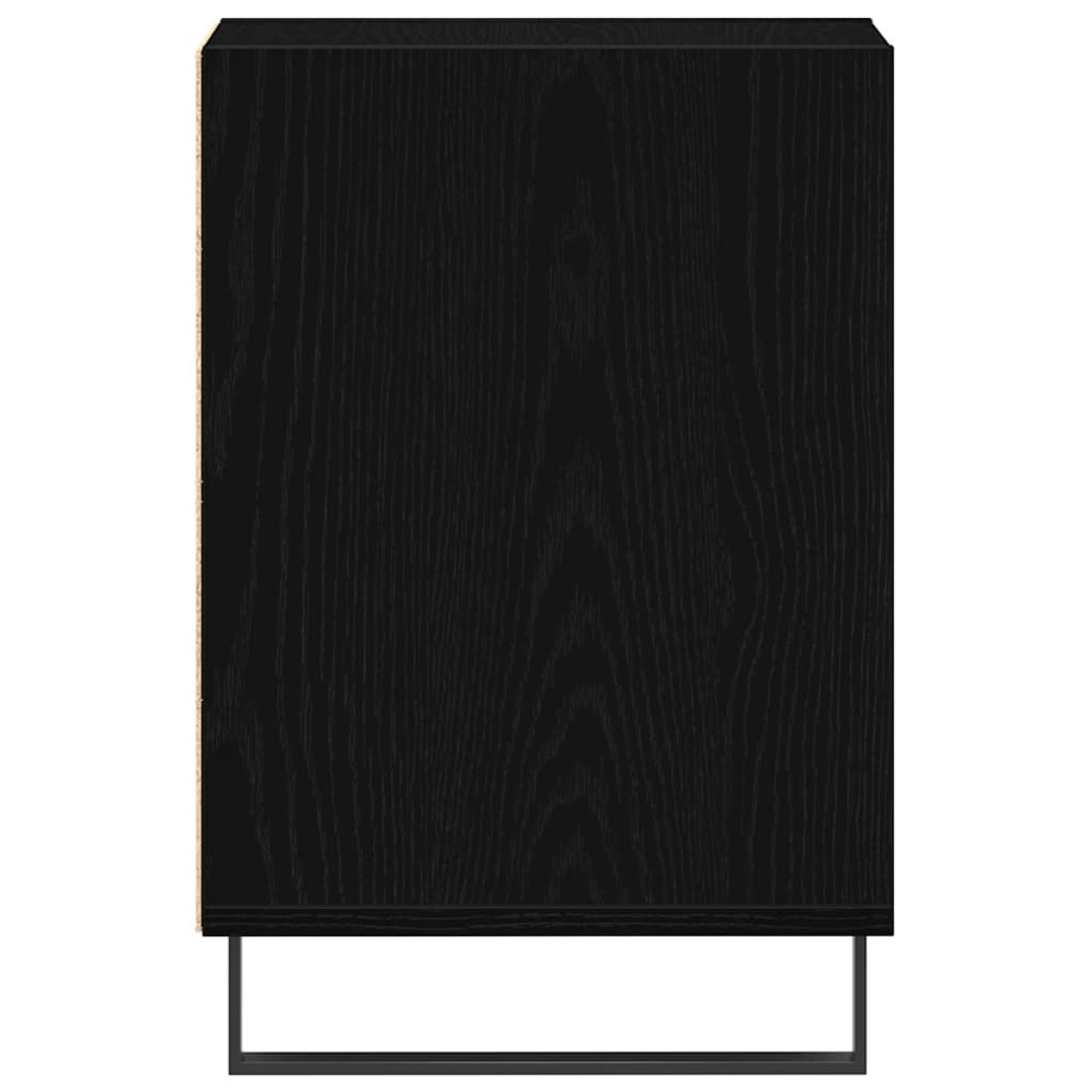 vidaXL Σετ επίπλου τηλεόρασης 100 x 35 x 55 εκ Μαύρη Οξυά