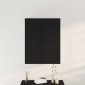 vidaXL Ντουλάπα τοίχου Μαύρη Οξυά 69,5 x 34 x 180 εκ.