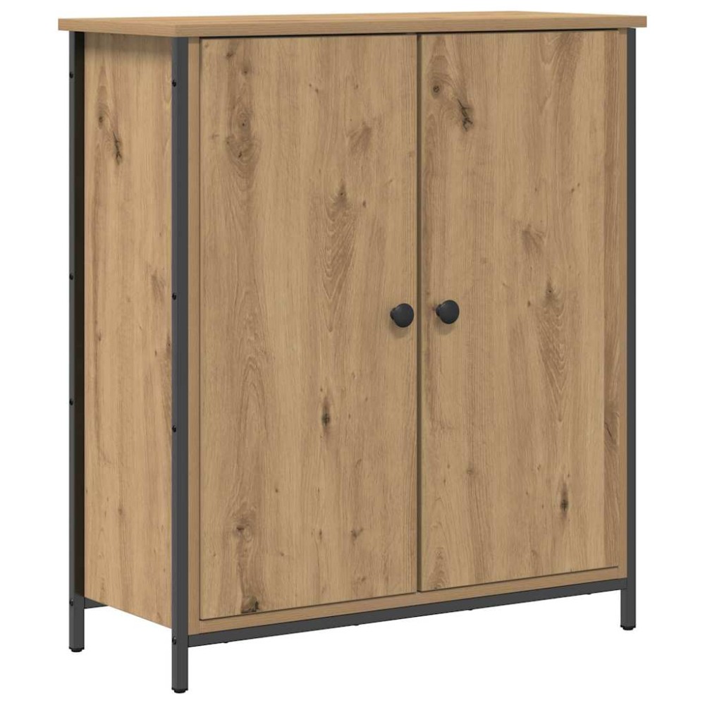 vidaXL Πλαϊνό γραφείο Artisan Oak 70 x 30 x 80 εκ. Επεξεργασμένο Ξύλο