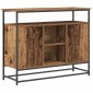 vidaXL Πλαϊνό γραφείο Παλιό ξύλο 100 x 35 x 80 εκ. Επεξεργασμένο Ξύλο
