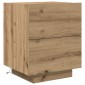 vidaXL Κομοδίνο 2 τεμ. Artisan Oak 45 x 40 x 55 εκ Επεξεργασμένο Ξύλο