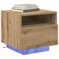 vidaXL Κομοδίνο 2 τμχ. Artisan Oak 40 x 39 x 37 εκ Επεξεργασμένο Ξύλο