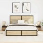 vidaXL Κομοδίνο 2 τμχ. Artisan Oak 40 x 39 x 37 εκ Επεξεργασμένο Ξύλο