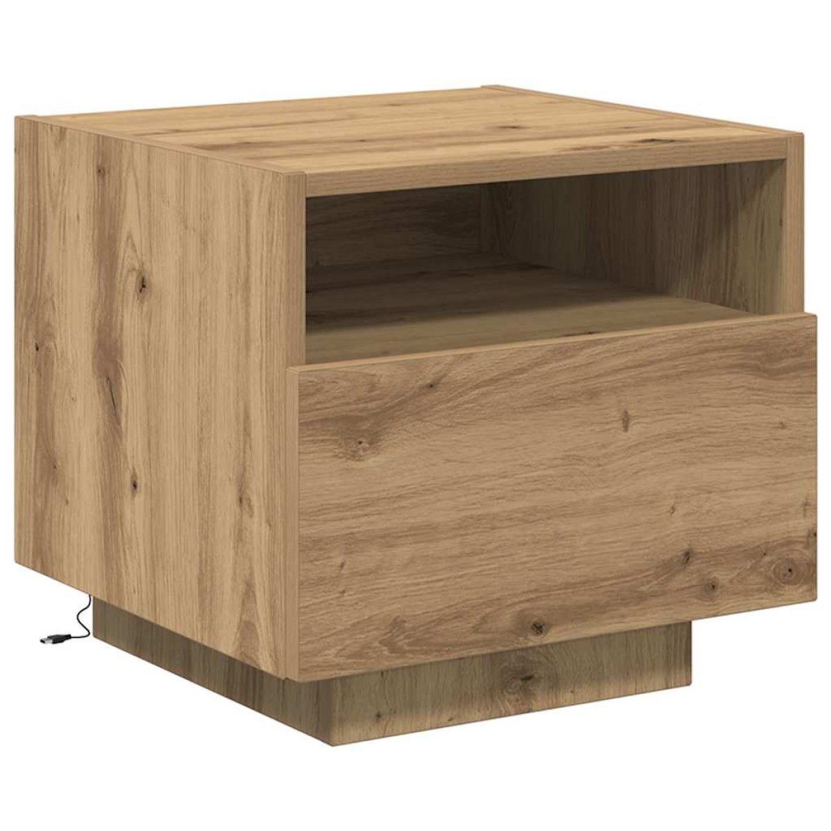 vidaXL Κομοδίνο 2 τμχ. Artisan Oak 40 x 39 x 37 εκ Επεξεργασμένο Ξύλο